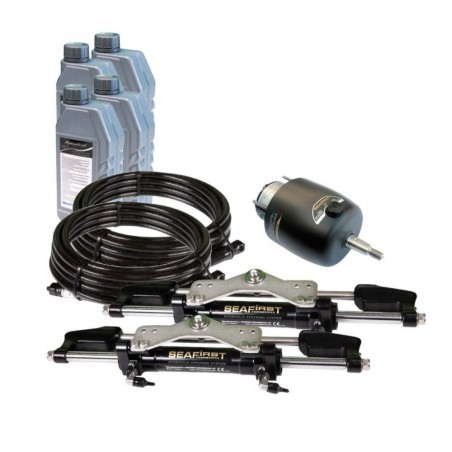 Kit Dirección hidráulica bimotor Seafirst - HT1 Kit Dirección hidráulica bimotor Seafirst - HT1
