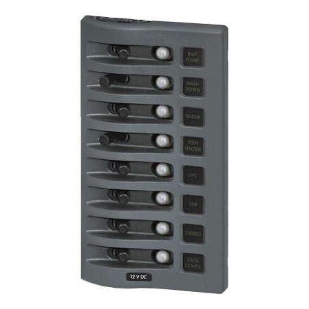 BlueSea Panel Electrico 6 disyuntores para barco BlueSea Panel Electrico 6 disyuntores para barco
