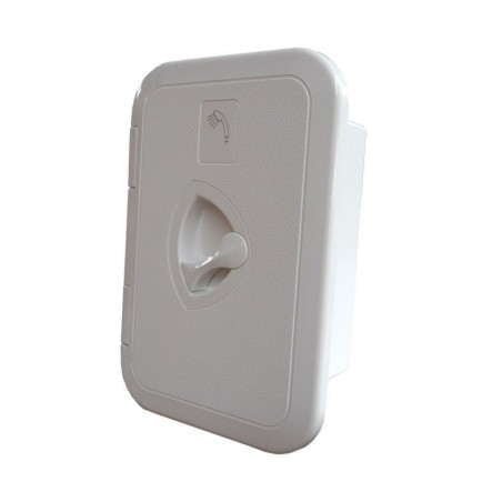 Cofre de soporte de ducha con tapa para barcos Cofre de soporte de ducha con tapa para barcos